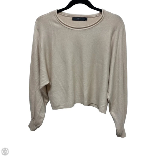 Sweater By Zesica In Cream, Size: L
