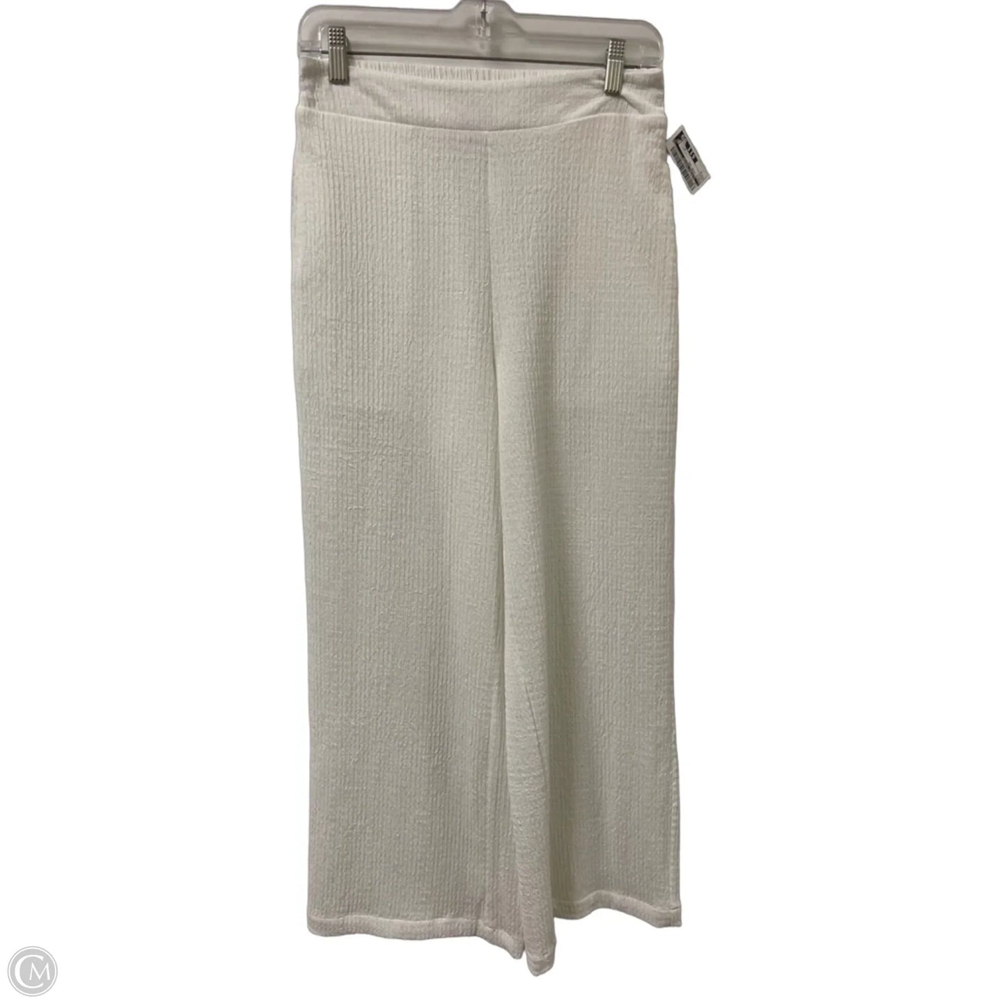 Pants Wide Leg By Clothes Mentor In White, Size: 4
