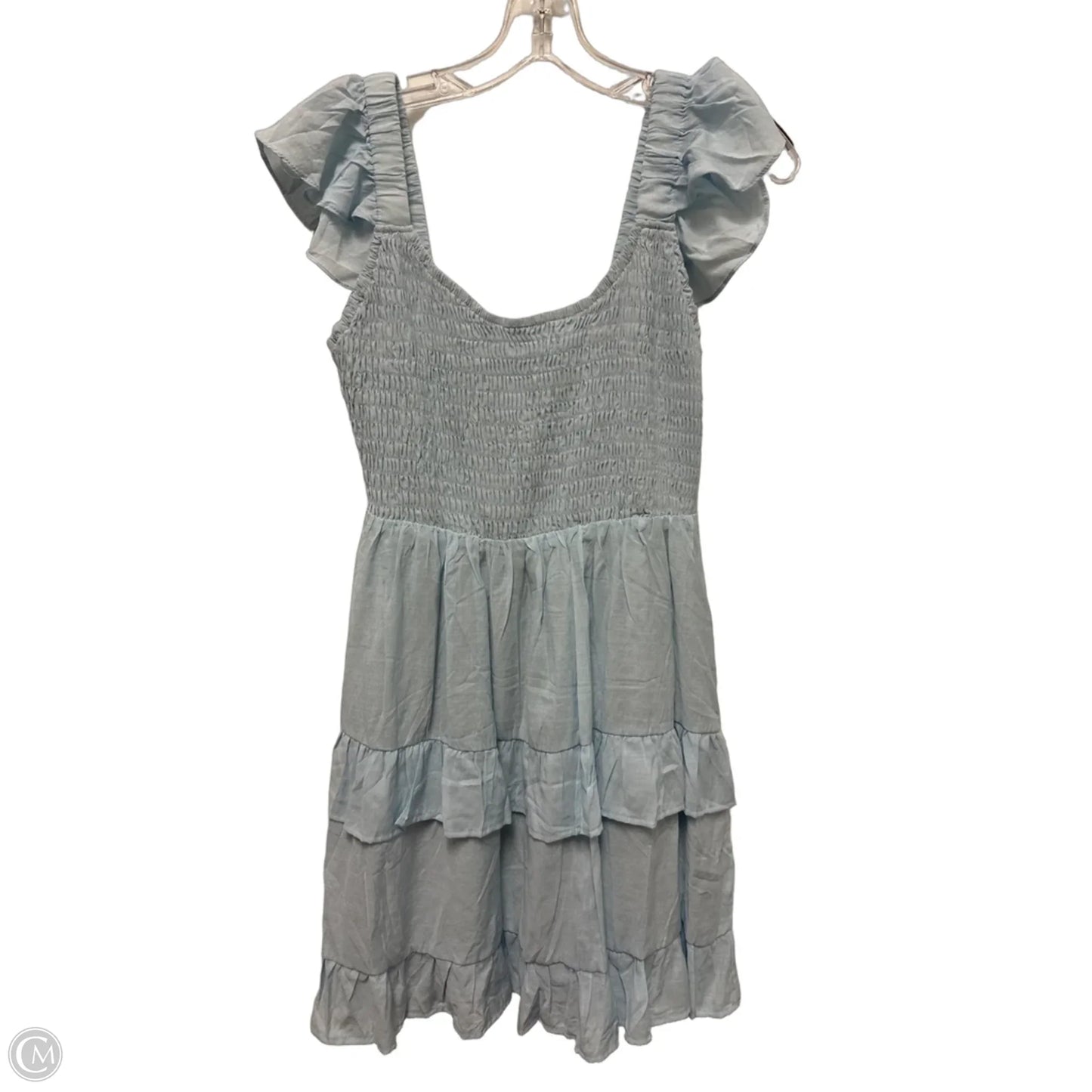 Dress Casual Short By Clothes Mentor In Blue, Size: M