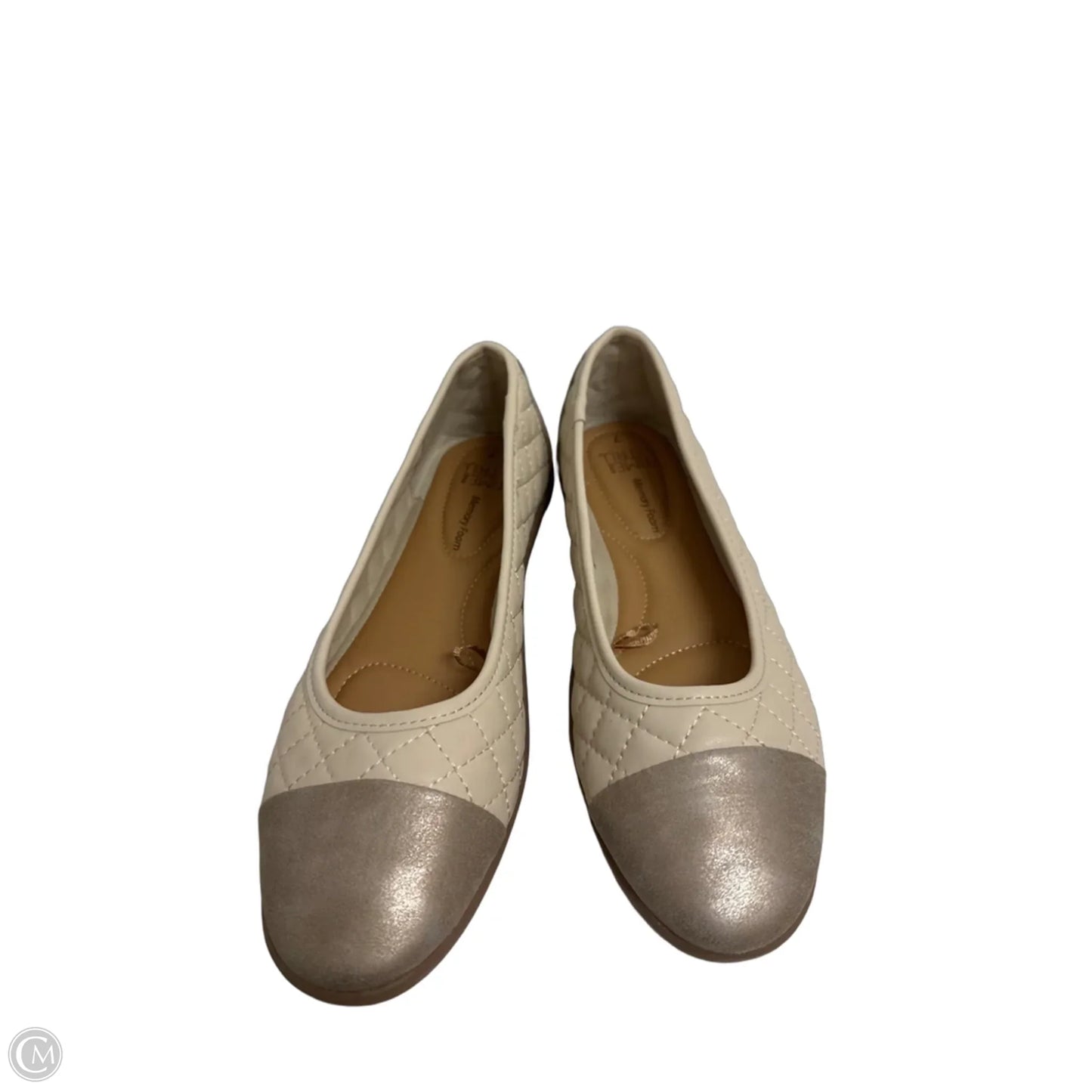 Shoes Flats By Time And Tru In Cream, Size: 7