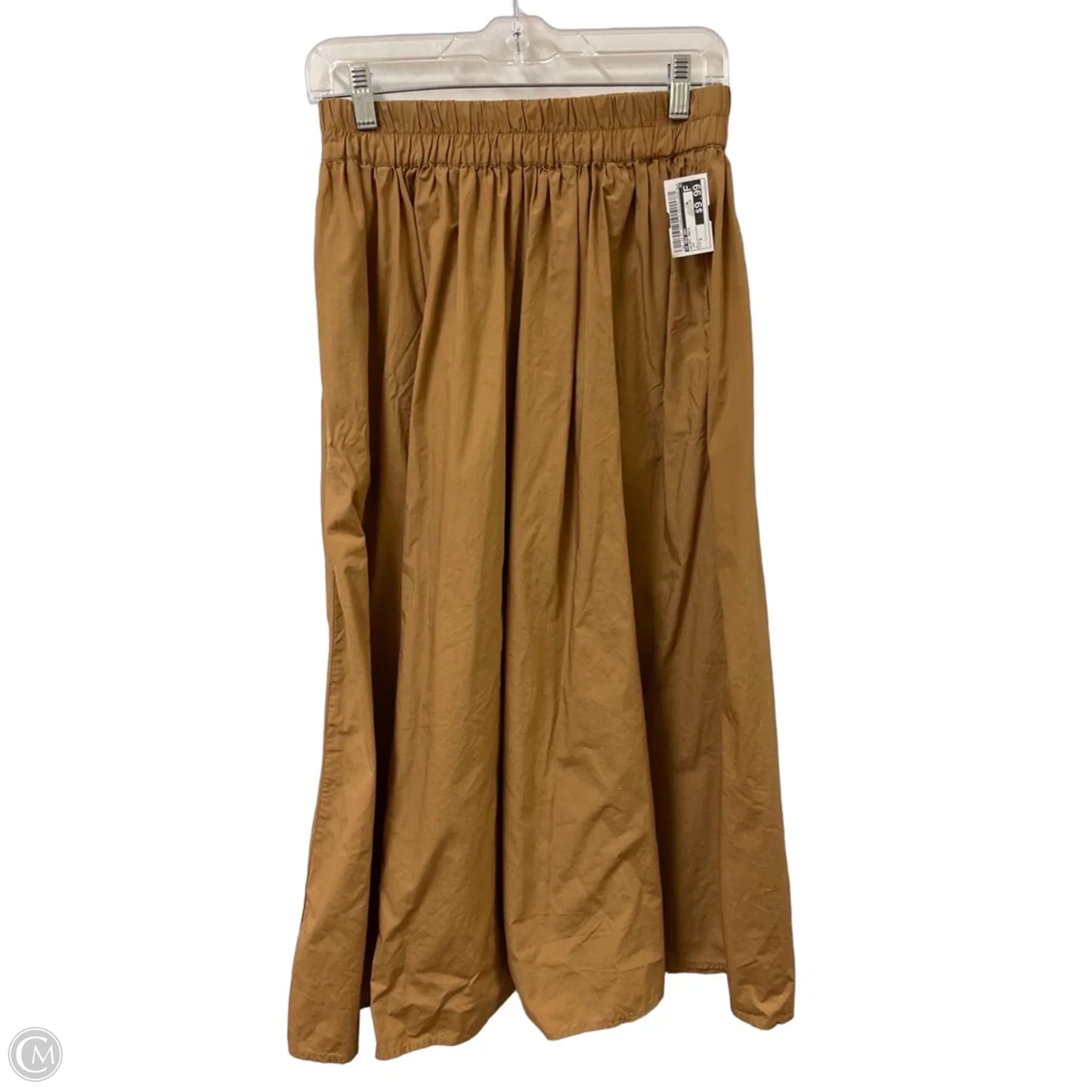 Skirt Maxi By A New Day In Tan, Size: S