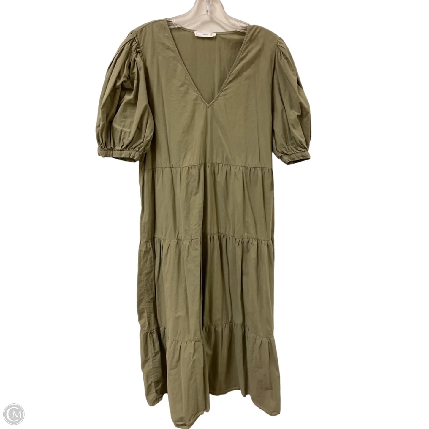 Dress Casual Maxi By Mng In Green, Size: M