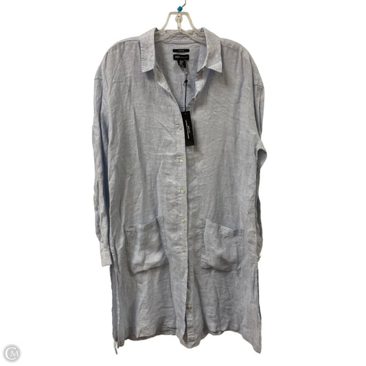 Dress Casual Midi By Jones New York In Blue, Size: M