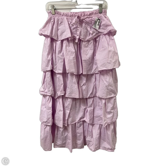 Skirt Maxi By English Factory In Purple, Size: 6