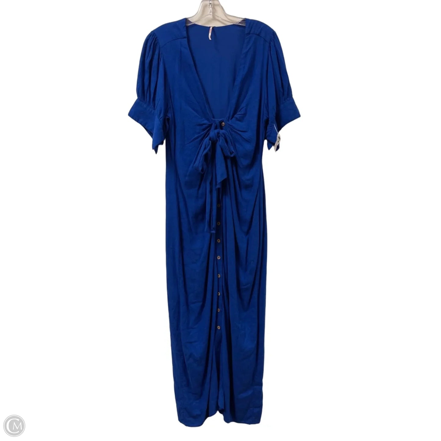 Dress Casual Maxi By Free People In Blue, Size: L