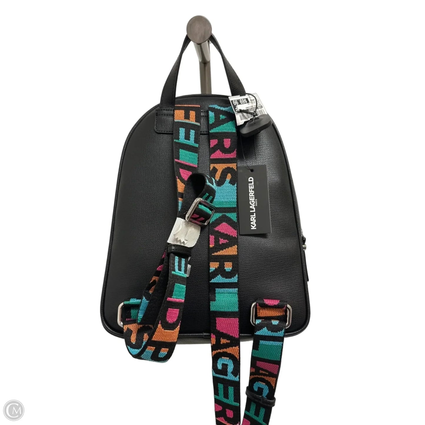 Backpack Designer By Karl Lagerfeld, Size: Large