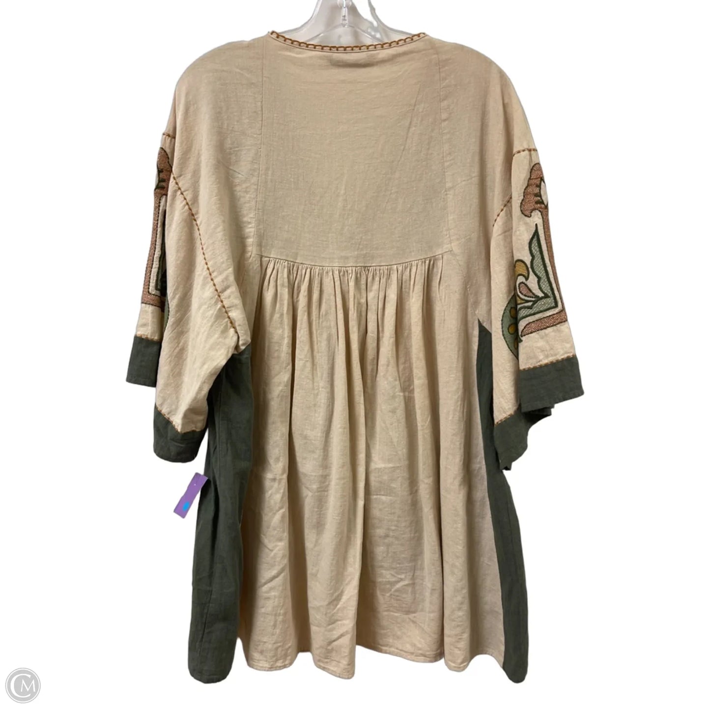 Dress Casual Midi By Zara In Cream, Size: M