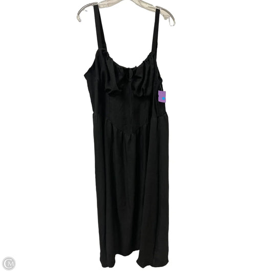Dress Casual Maxi By Shein In Black, Size: 3x