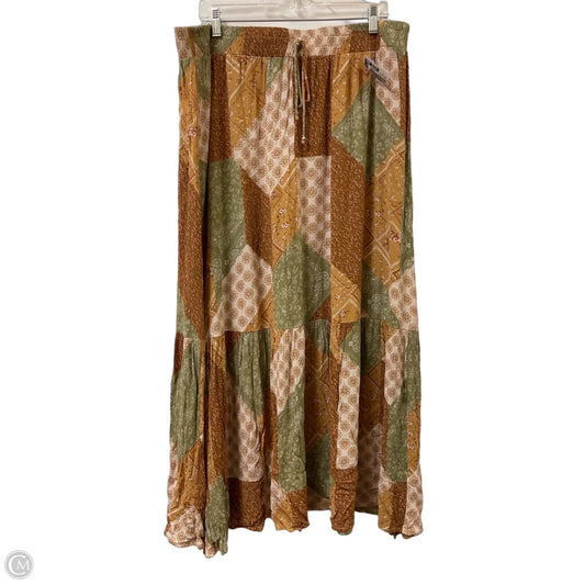 Skirt Maxi By First Love In Multi-colored, Size: 20