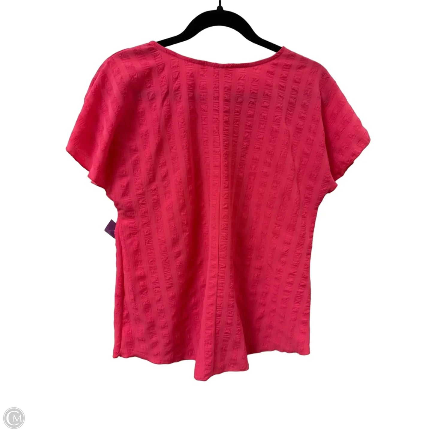 Top Short Sleeve By Clothes Mentor In Pink, Size: S