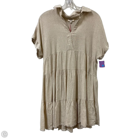 Dress Casual Midi By Umgee In Cream, Size: S
