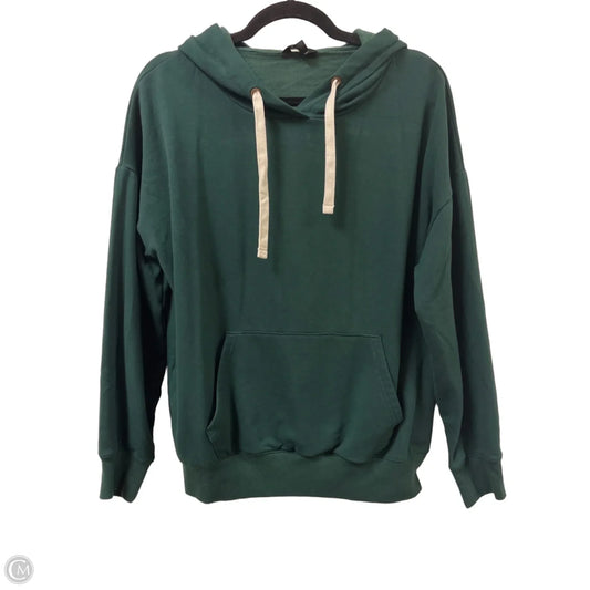 Sweatshirt Hoodie By Buffalo David Bitton In Green, Size: M