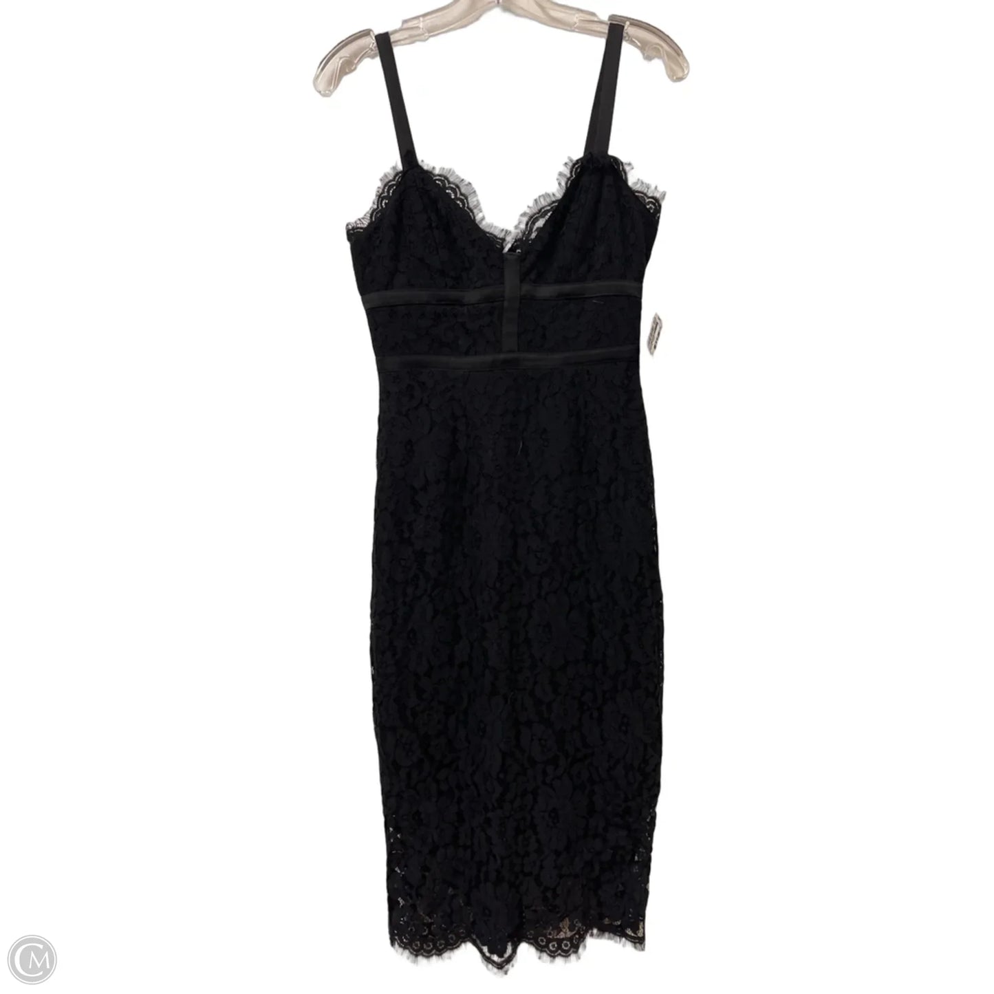 Dress Casual Midi By Clothes Mentor In Black, Size: S