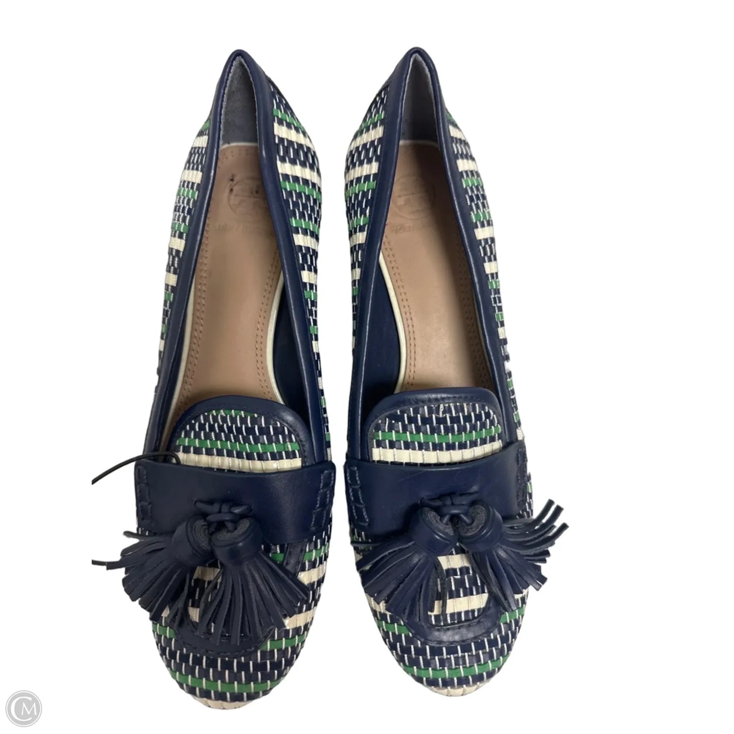 Shoes Designer By Tory Burch In Navy, Size: 8.5