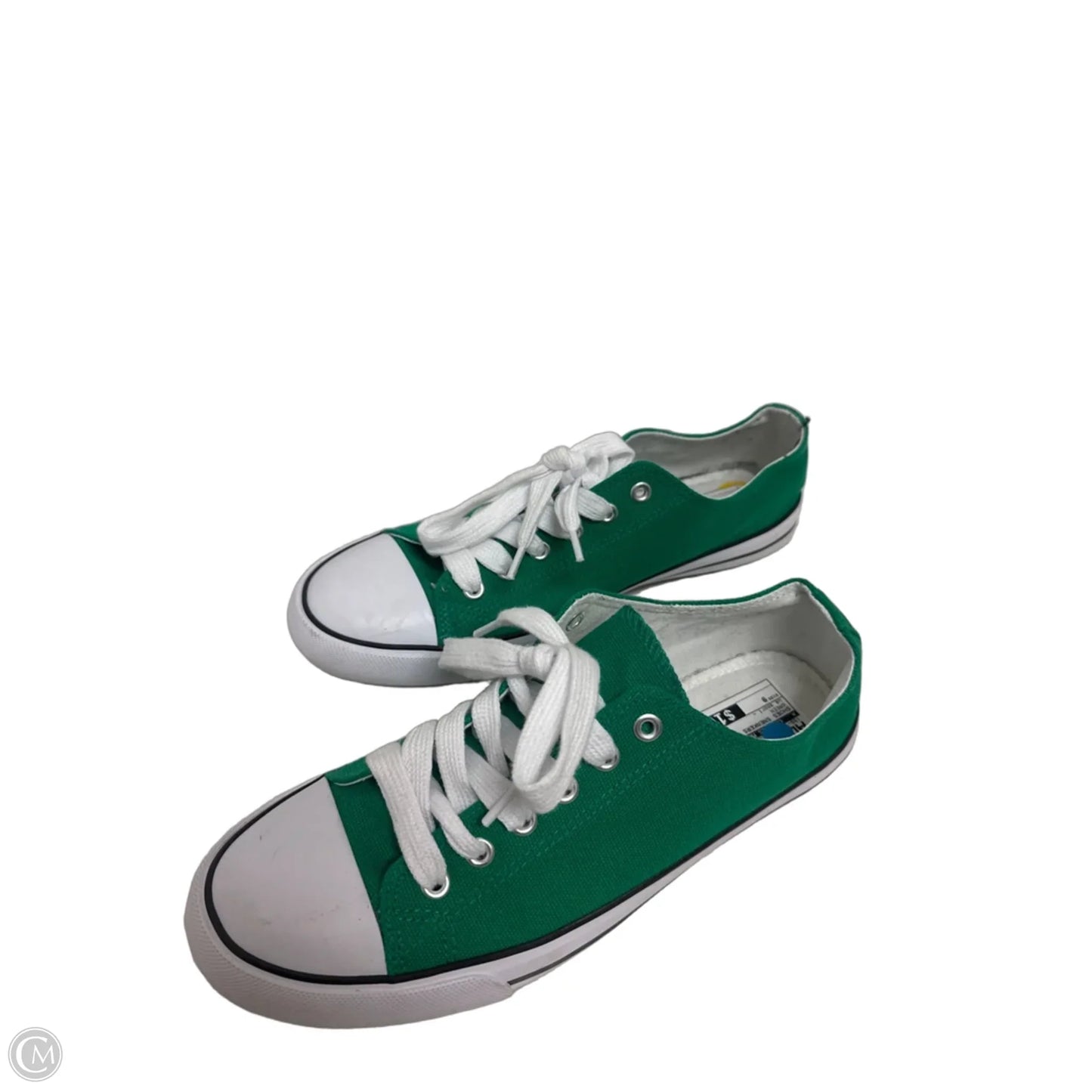 Shoes Sneakers By Clothes Mentor In Green, Size: 9