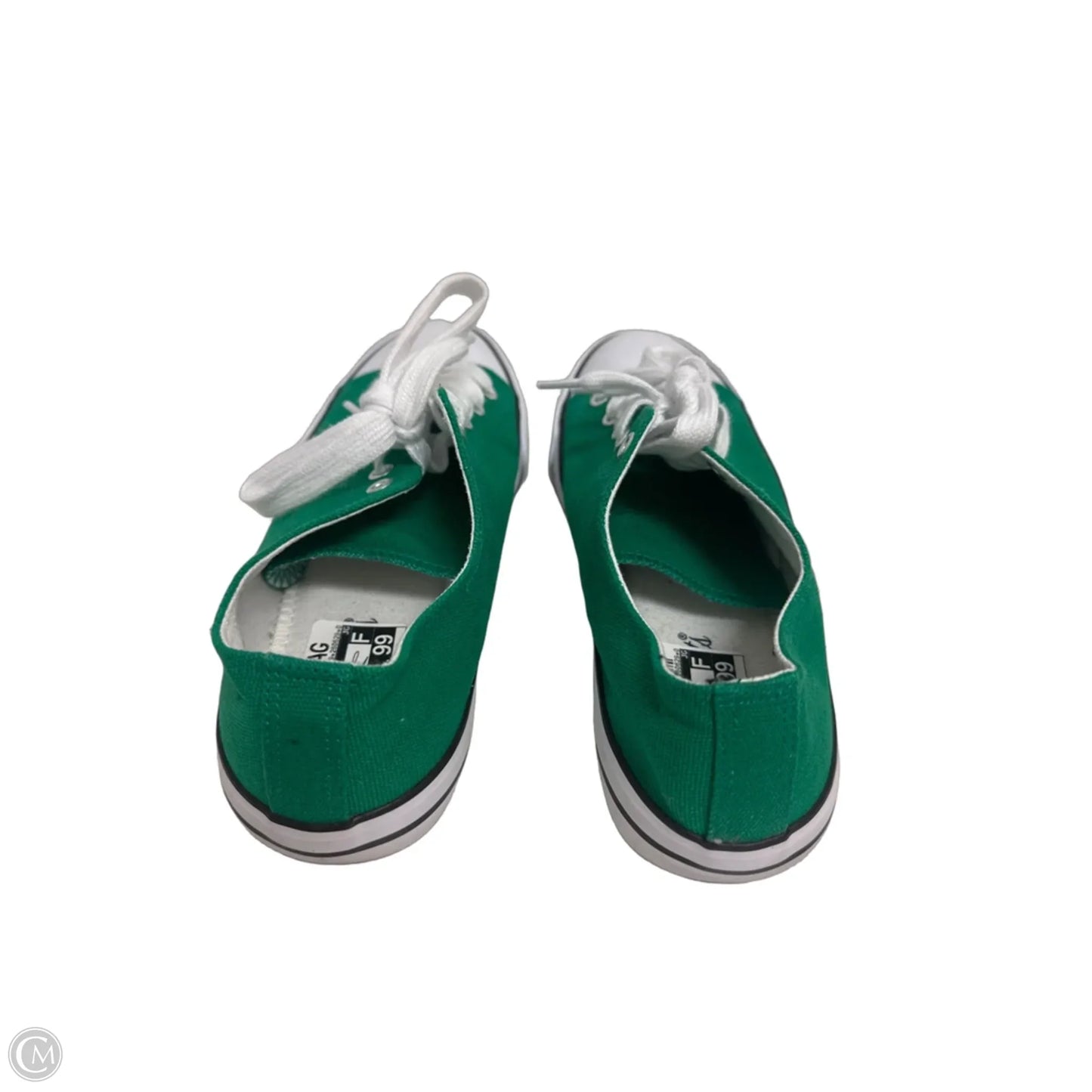 Shoes Sneakers By Clothes Mentor In Green, Size: 9