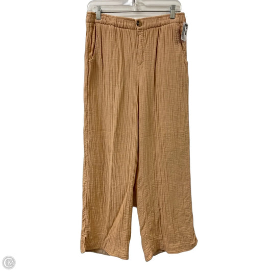 Pants Linen By Wonderly In Yellow, Size: 8