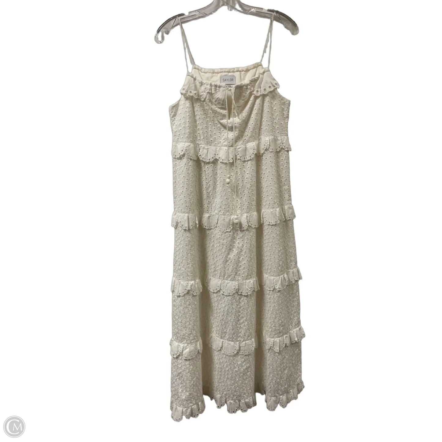 Dress Casual Maxi By Clothes Mentor In White, Size: S