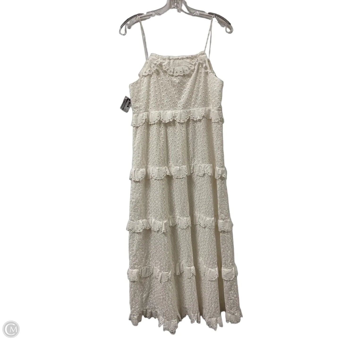 Dress Casual Maxi By Clothes Mentor In White, Size: S