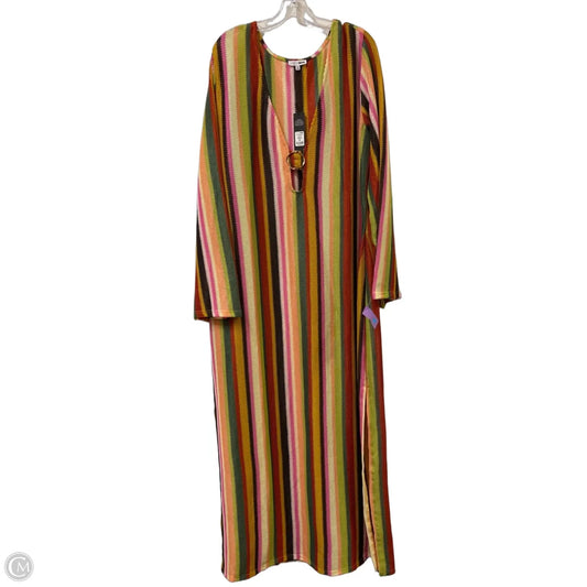 Dress Casual Maxi By Fashion Nova In Ombre Print, Size: 3x