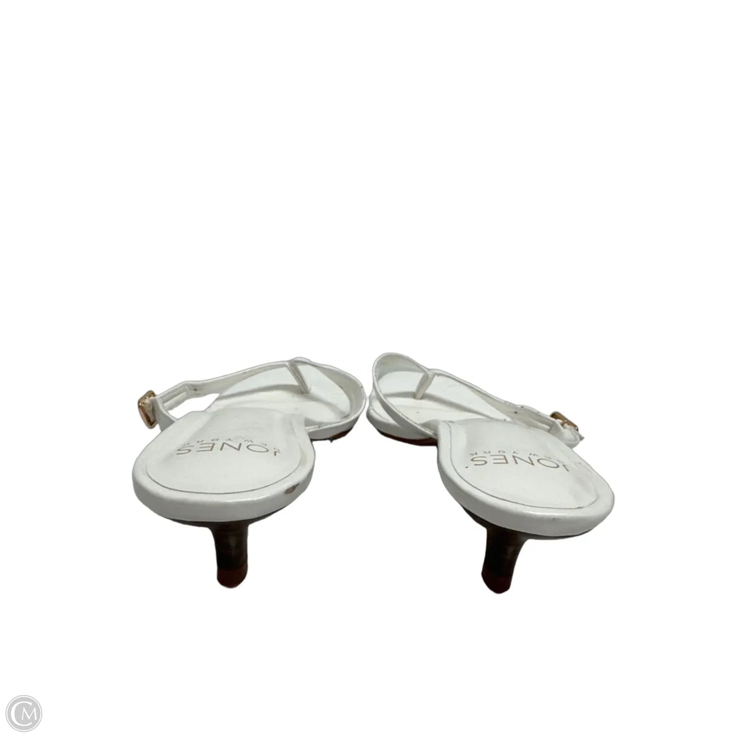Shoes Heels Kitten By Jones New York In White, Size: 11