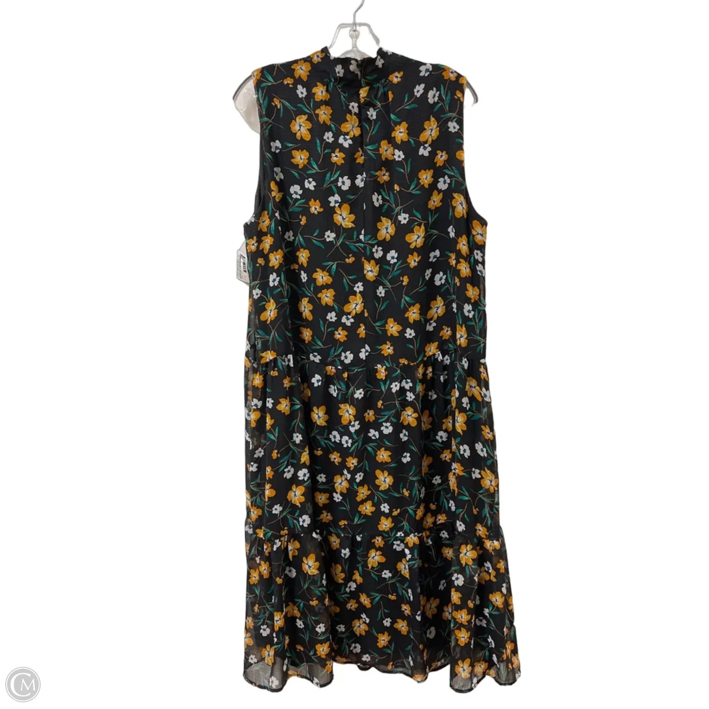 Dress Casual Maxi By Who What Wear In Floral Print, Size: 1x