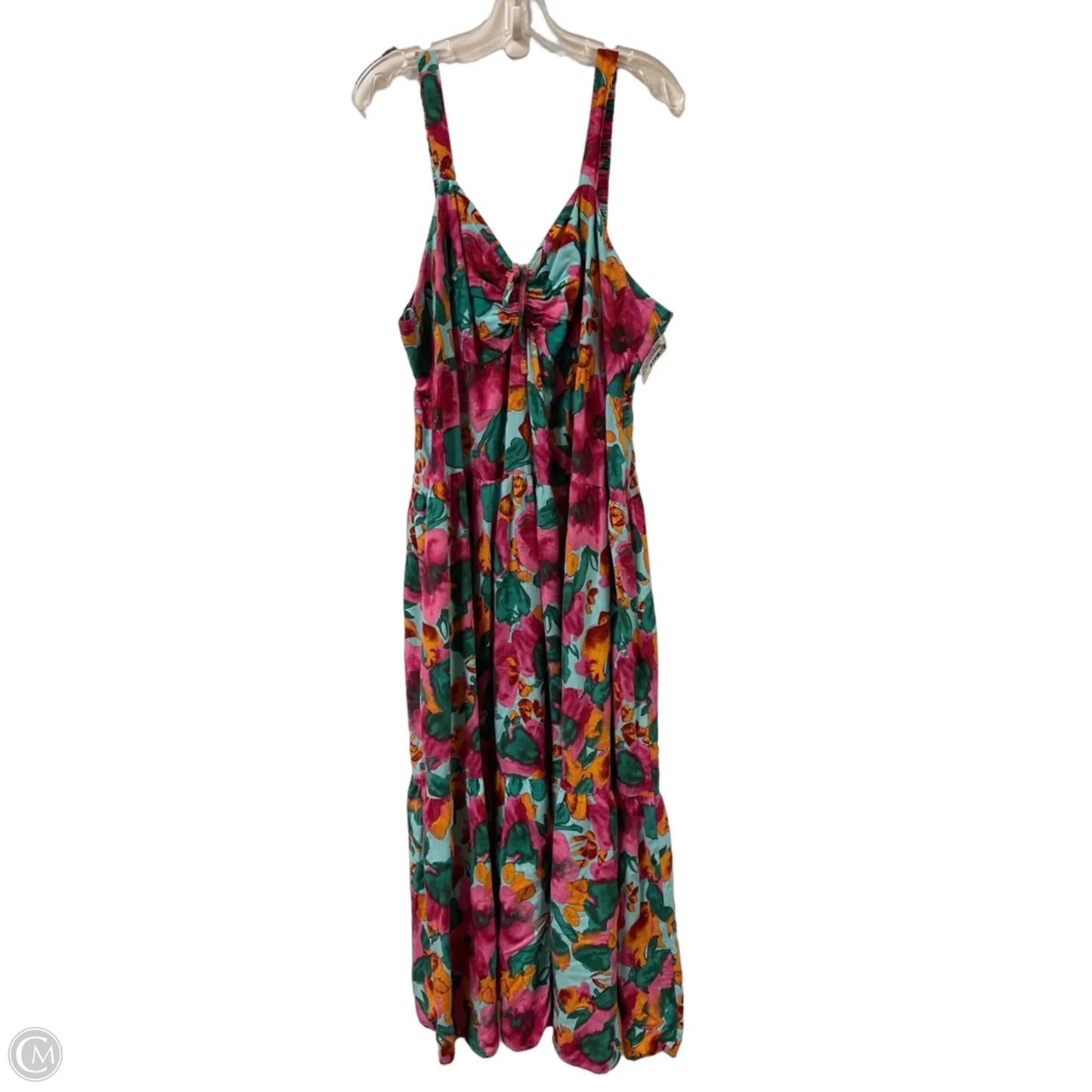 Dress Casual Maxi By Terra & Sky In Floral Print, Size: 2x