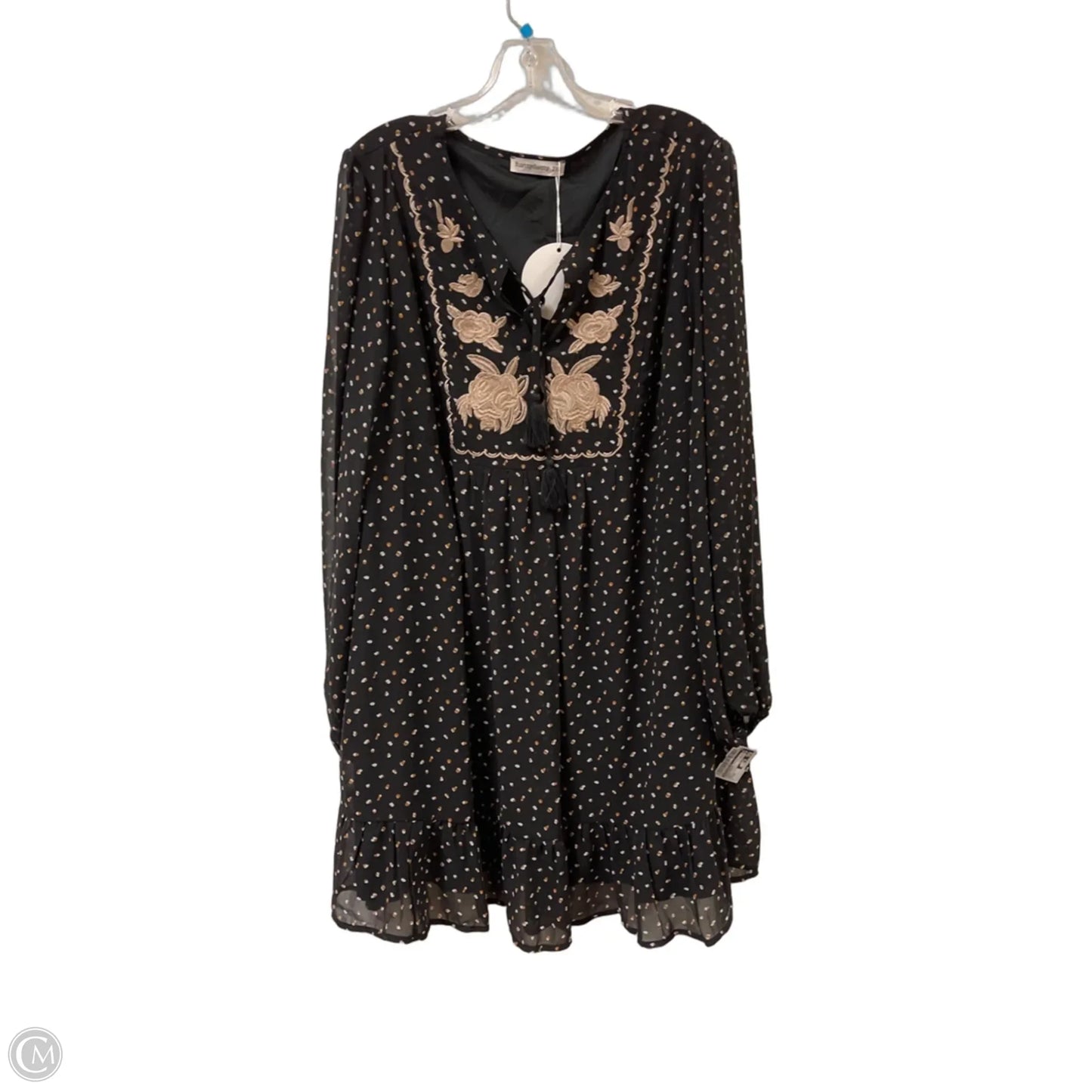 Dress Casual Midi By Rusttydustty In Bronze, Size: 2x