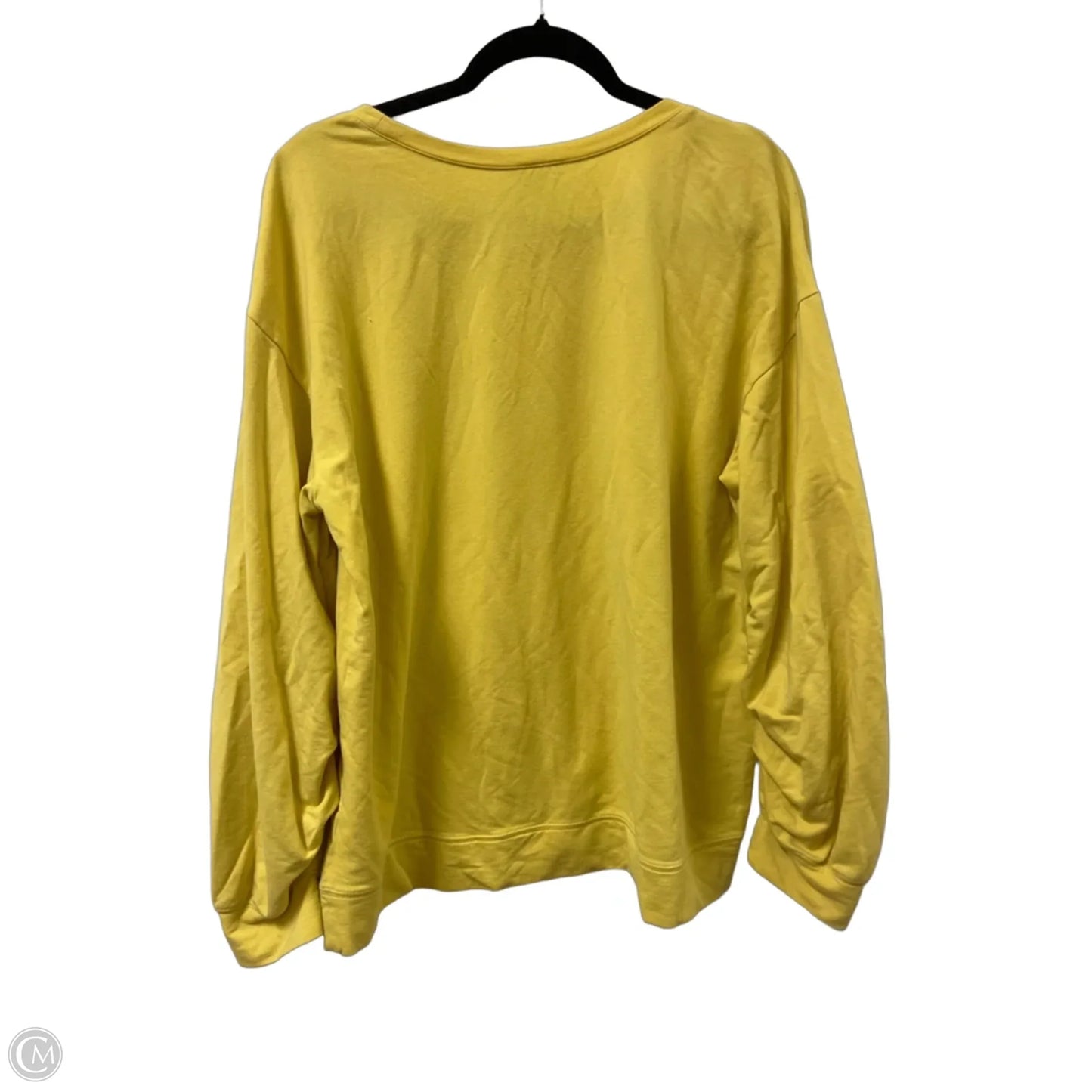 Sweater By Halogen In Yellow, Size: Xl