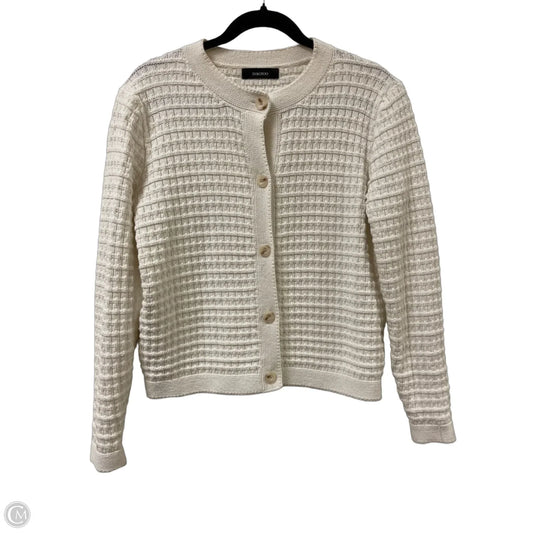 Sweater Cardigan By Dokotoo In Cream, Size: M