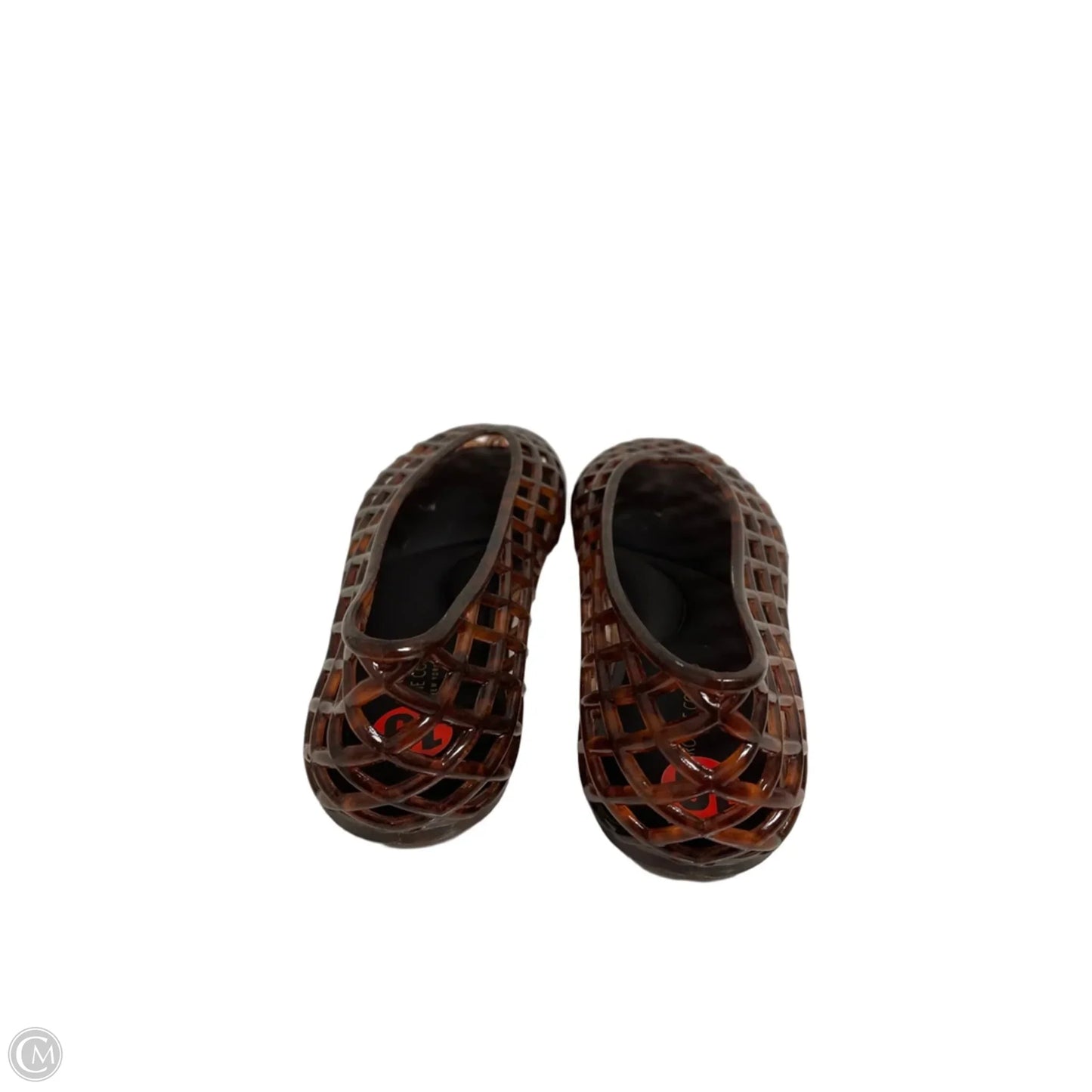 Shoes Flats By Clothes Mentor In Brown, Size: 10