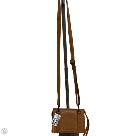 Crossbody Leather By Lucky Brand, Size: Small