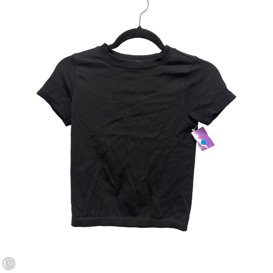Top Short Sleeve By Old Navy In Black, Size: M