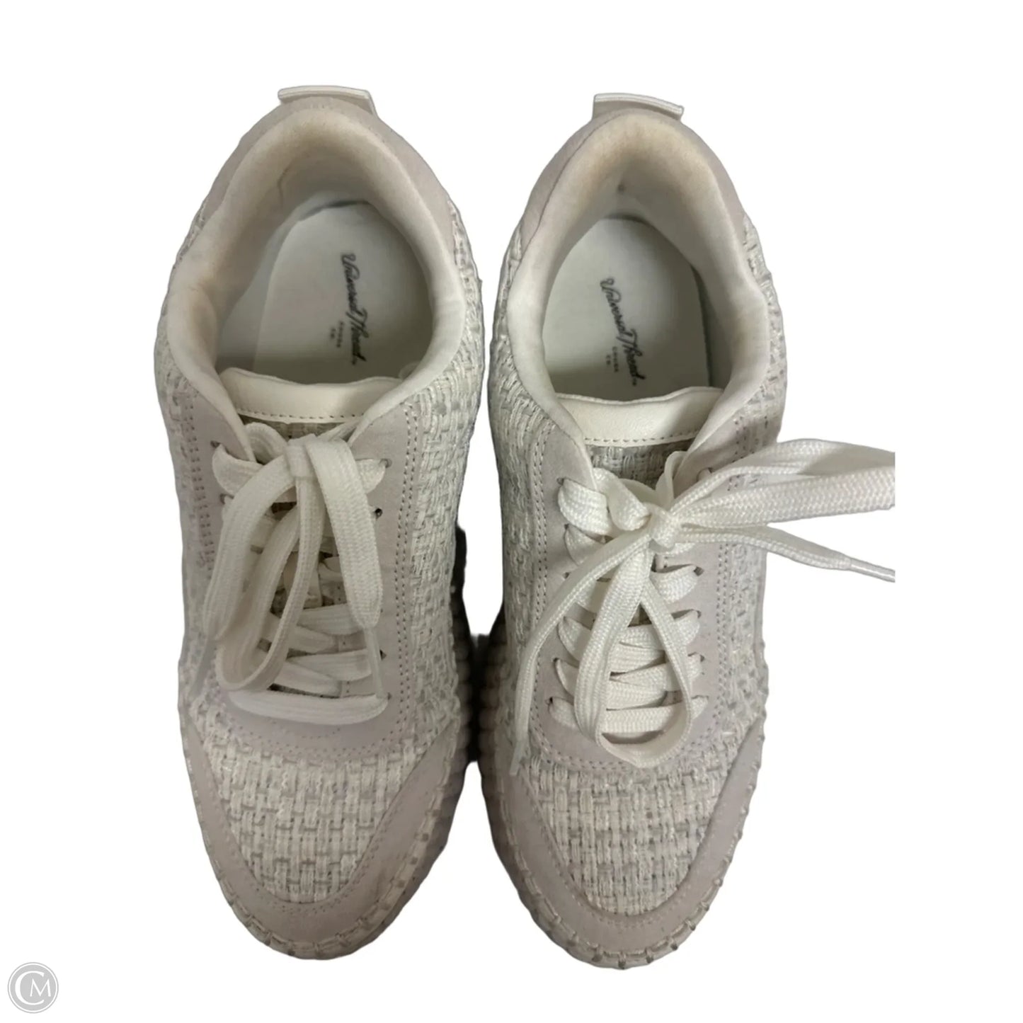Shoes Sneakers By Universal Thread In Cream, Size: 7.5