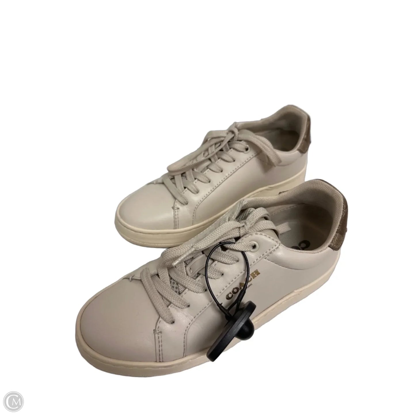 Shoes Designer By Coach In Cream, Size: 5.5