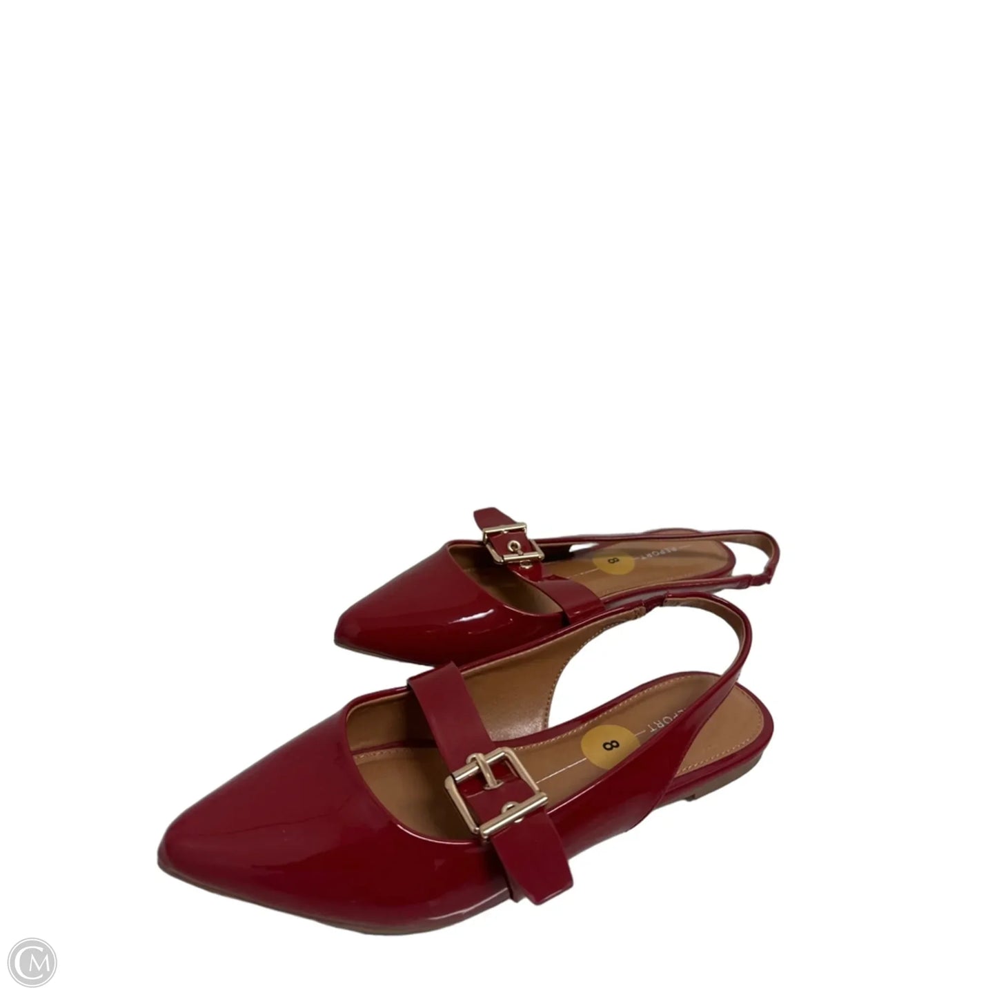 Shoes Flats By Report In Red, Size: 8