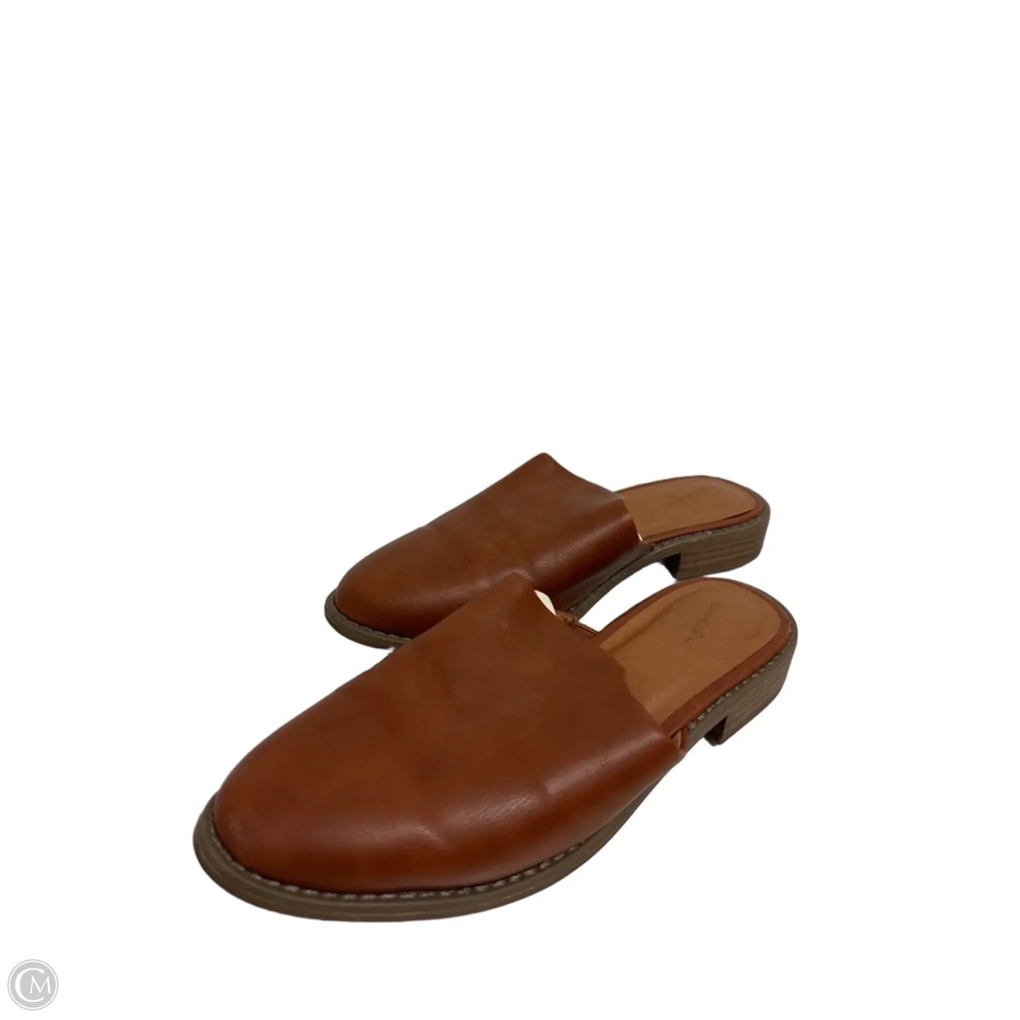 Shoes Flats By Universal Thread In Brown, Size: 7