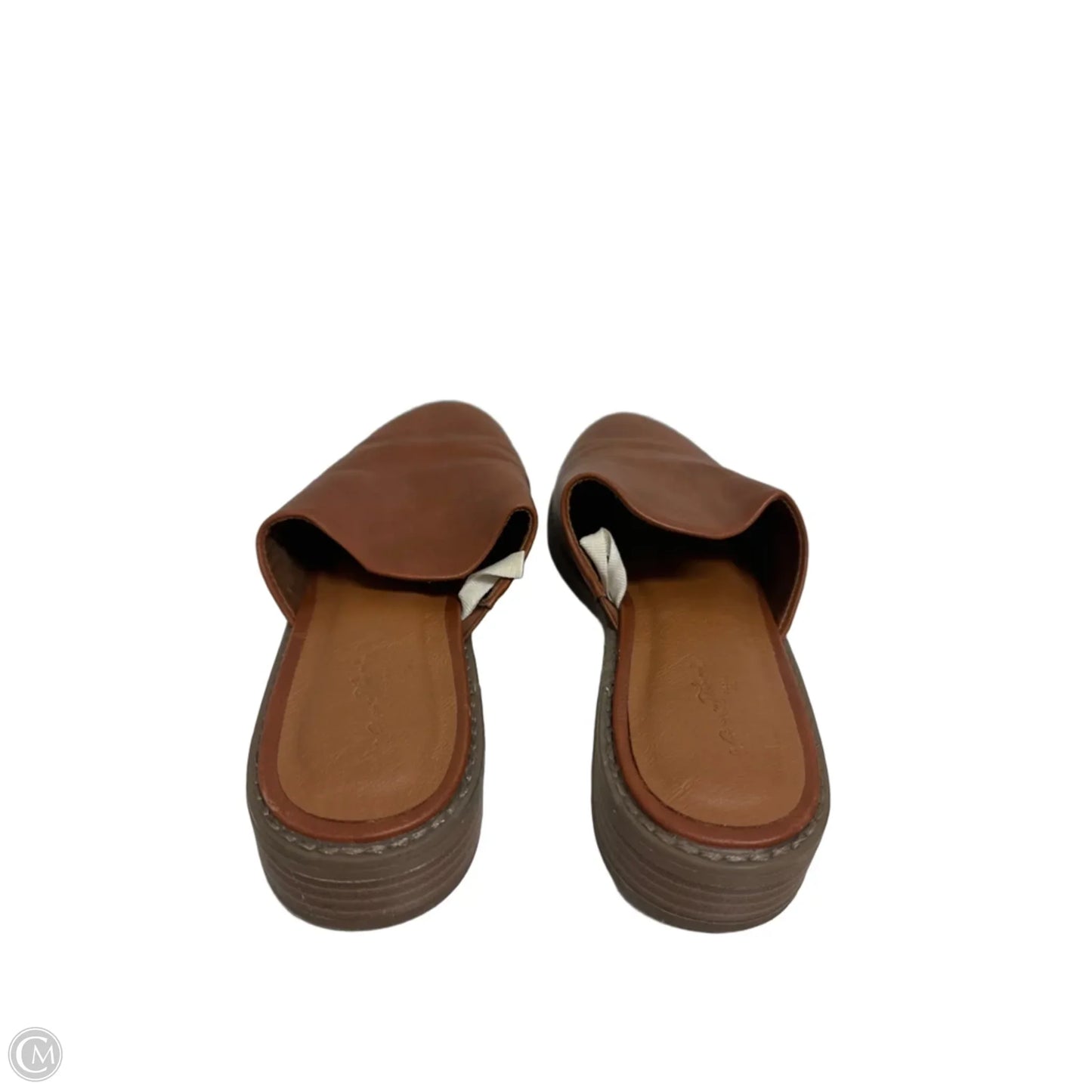 Shoes Flats By Universal Thread In Brown, Size: 7