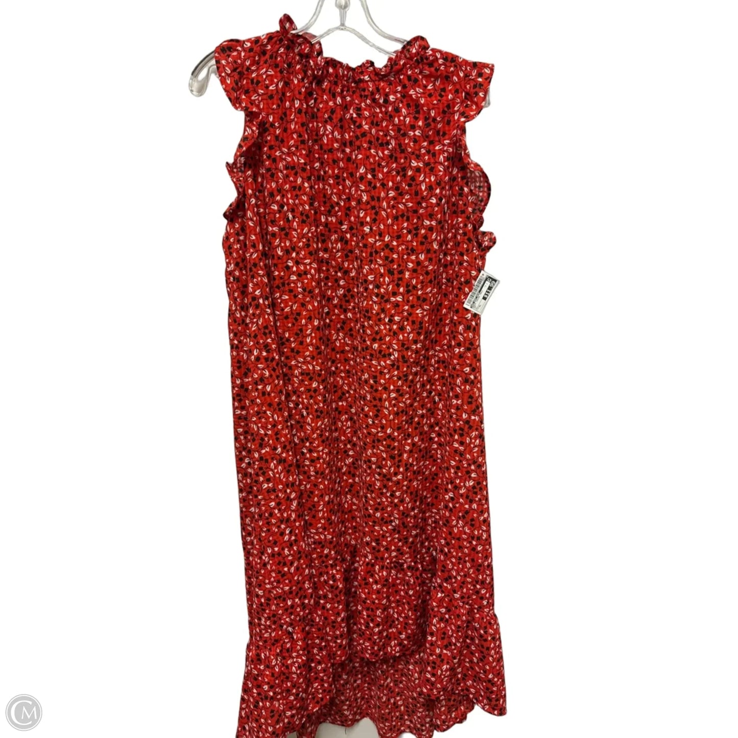 Dress Casual Maxi By Who What Wear In Red, Size: Xl
