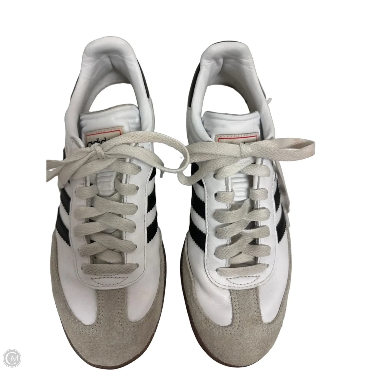 Shoes Athletic By Adidas In White, Size: 6