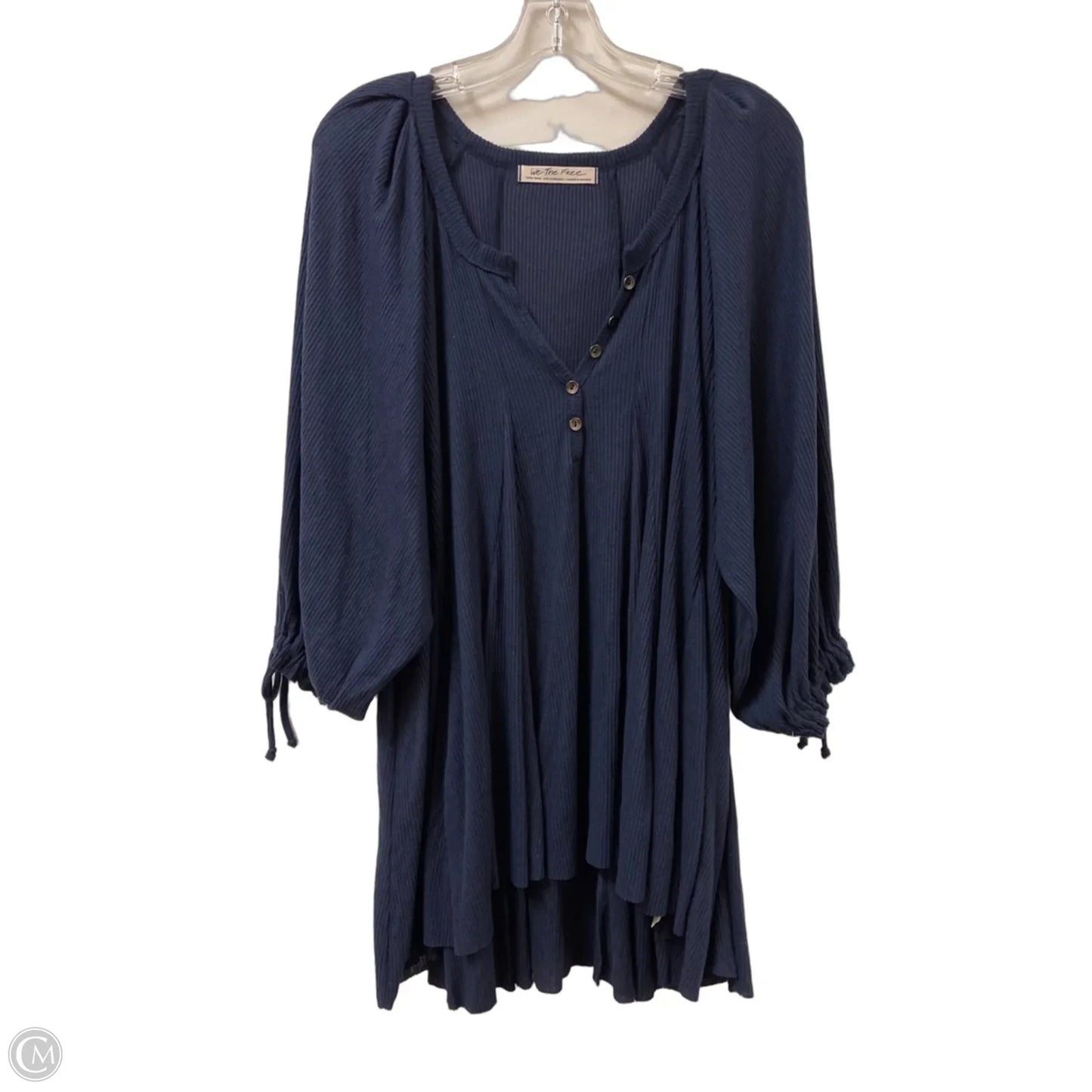Tunic Long Sleeve By We The Free In Navy, Size: Xs