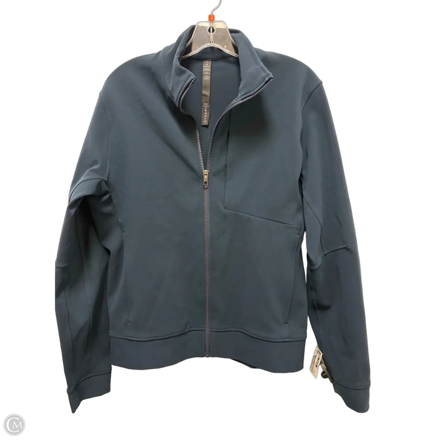 Athletic Jacket By Lululemon In Navy, Size: M