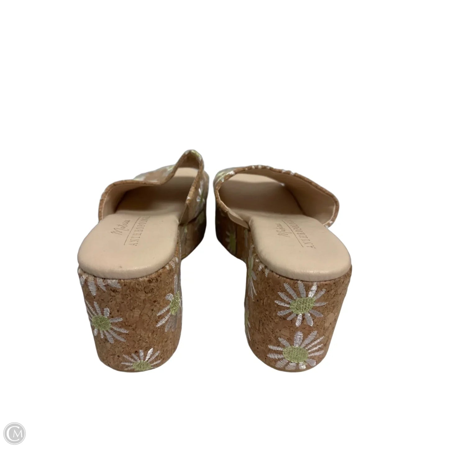 Sandals Heels Block By Matisse In Floral Print, Size: 9