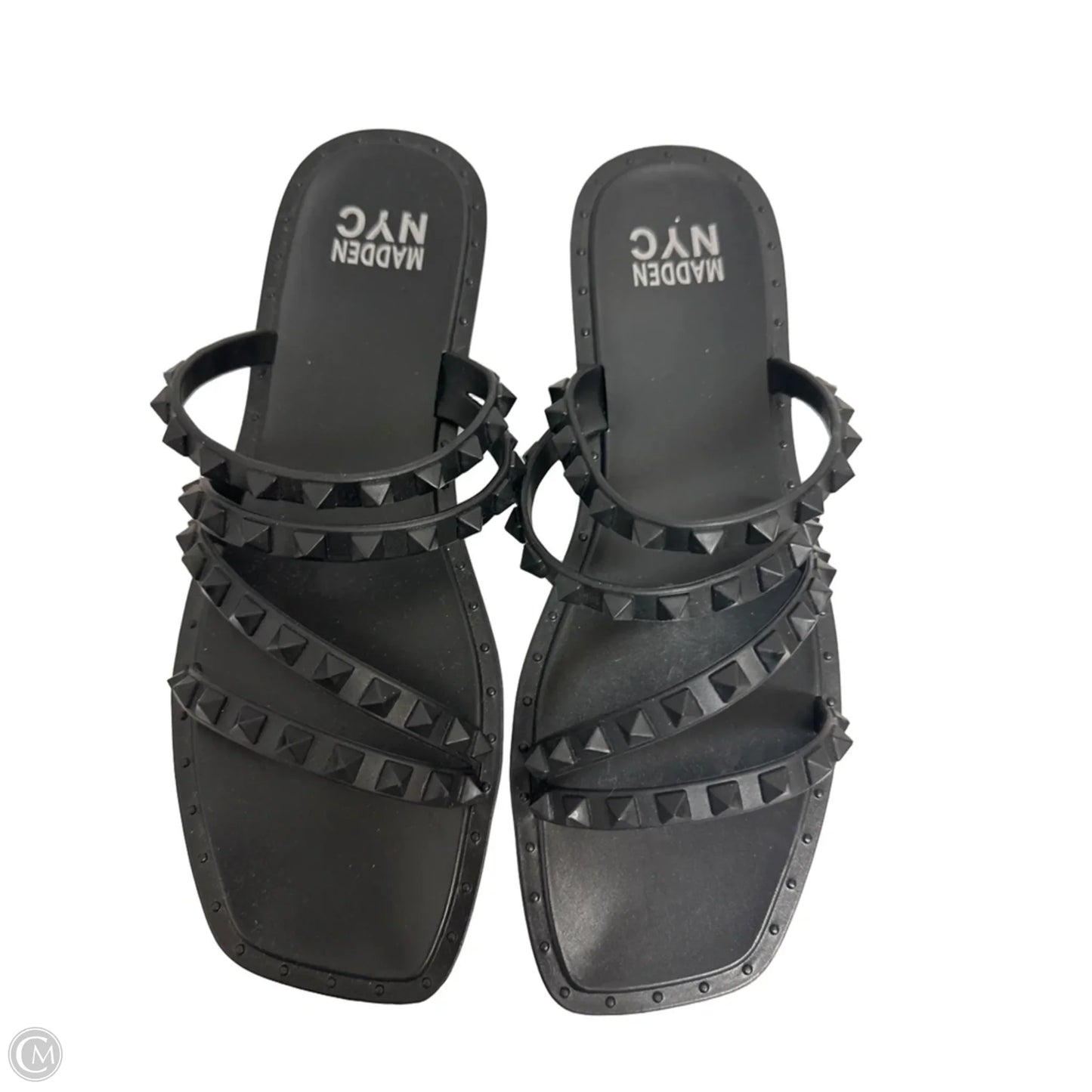 Sandals Flats By Madden Nyc In Black, Size: 9