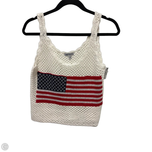 Top Sleeveless By White Birch In White, Size: S