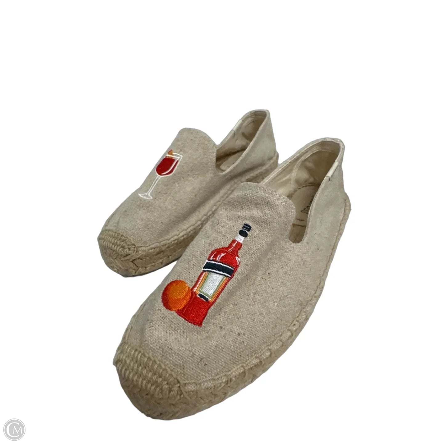 Shoes Flats By Soludos In Cream, Size: 8.5