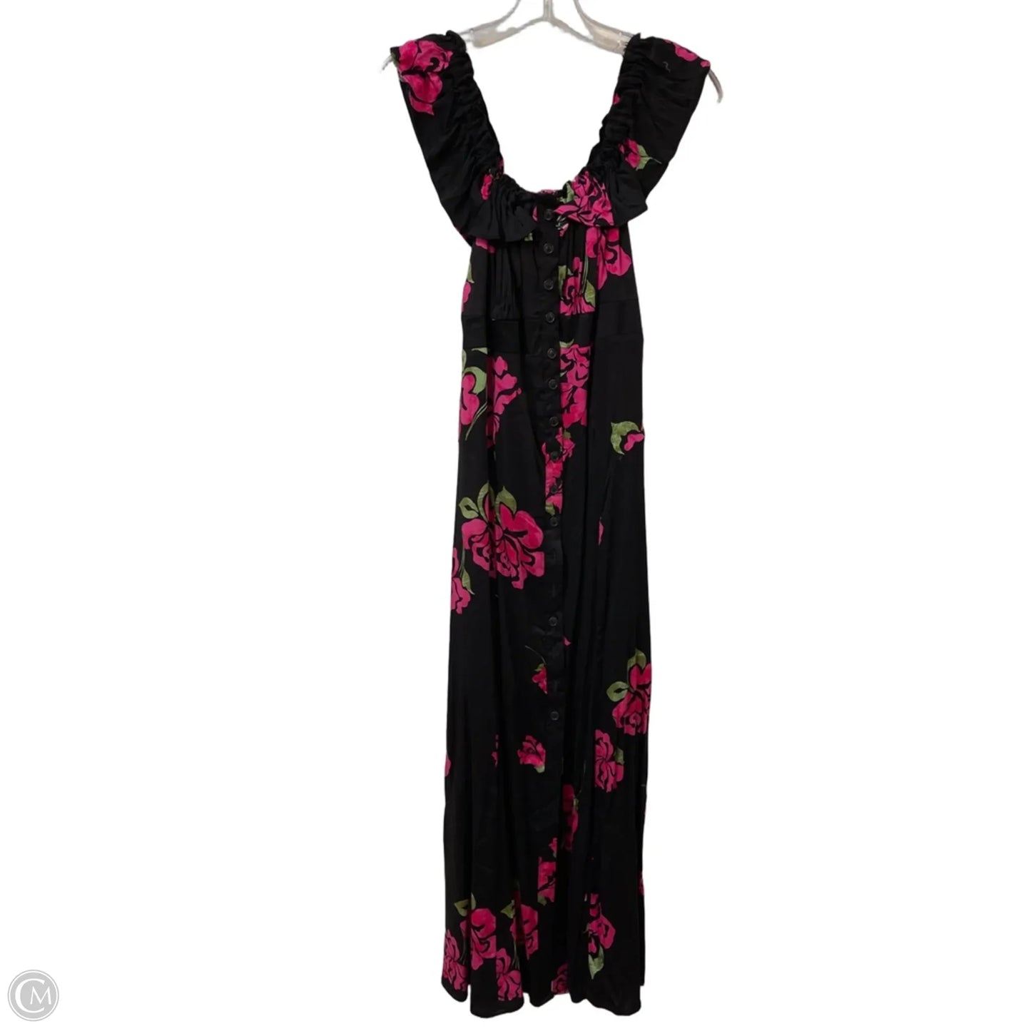Dress Casual Maxi By Free People In Floral Print, Size: M