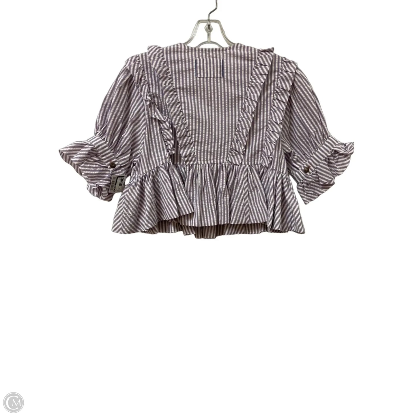 Top Short Sleeve By We The Free In Blue, Size: Xs