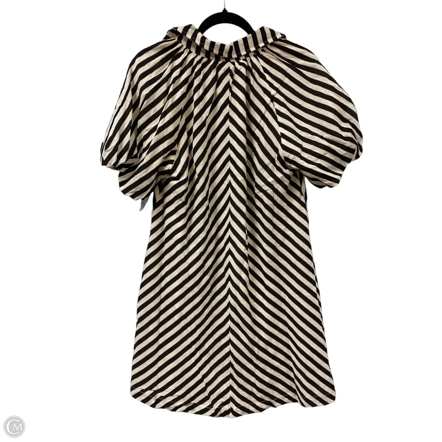 Dress Casual Midi By Anniewear In Black & Cream, Size: M