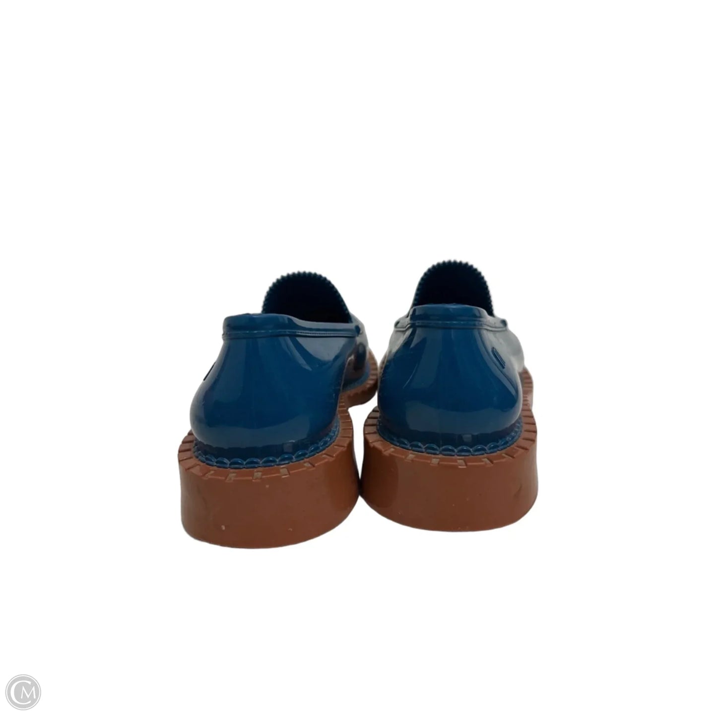 Shoes Flats By Clothes Mentor In Blue, Size: 8